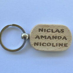 Alternative view of I love my family - Nøglering