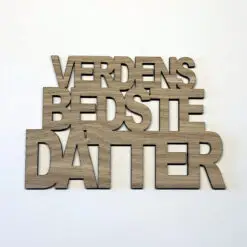 Alternative view of Verdens bedste datter - Skilt