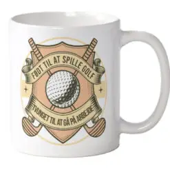 Alternative view of Født til at spille golf