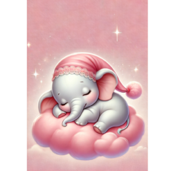 Sov sødt - med valgfri tekst