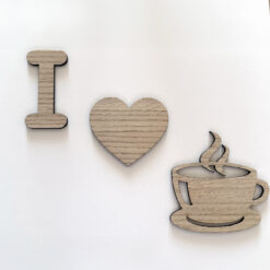 Alternative view of I love coffee - 3 delt
