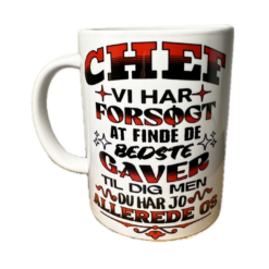 Den perfekte gave til verdens bedste chef