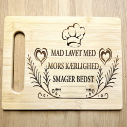 Smukt bambus skærebræt