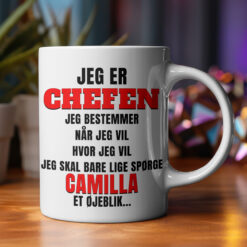 Alternative view of Jeg er chefen - jeg bestemmer