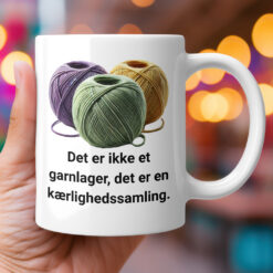Det er ikke et garnlager