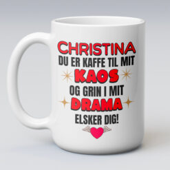 Du er kaffe til mit kaos