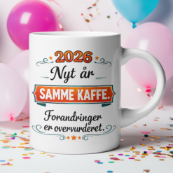 Nyt år – samme kaffe (2026
