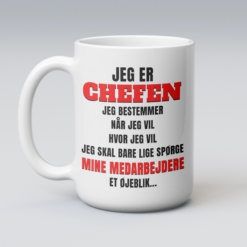 koppen til chefen