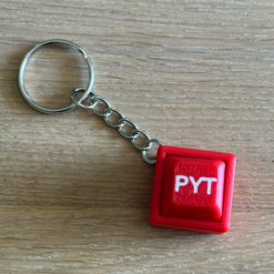 PYT-Knappen – Nøglering med klikfunktion